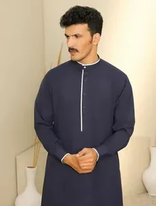 Elegant Navy Thobe